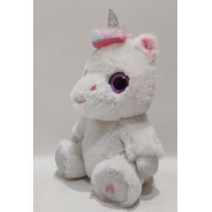 Big eyes engraved impression singing left and right eye lights unicorn electric