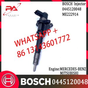 China BOSCH original Diesel Common Rail Injector 0445120047 0445120048 ME222914 ME192736 for MERCEDES-BENZ/MITSUBISHI Engine on sale
