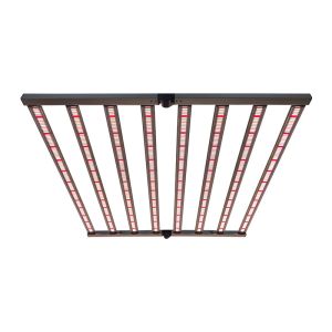 Foldable 650W 8Bars Full Spectrum LED Grow Lights Samsung LM301H Osram UV IR