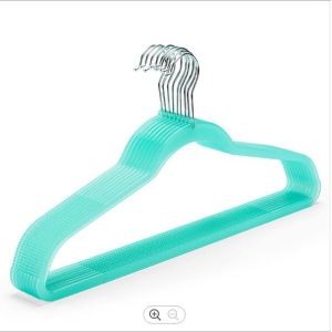 China Translucent Thick Plastic Hangers 0.5cm Multiple T Shirt Hanger on sale