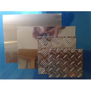 Anti - Slipping 5052 Aluminium Checker Plate Flooring 20mm-2000mm Width