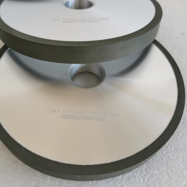 1A1 150*10T*25.4*5mm D400 C100 Resin Bond Diamond Grinding Wheel For Grinding Carbon Brush