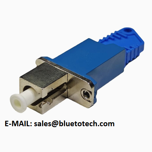 Quality Fiber Optic E2000/UPC to LC/UPC Hybrid Adapters Single Model Blue Color Simplex E2000 TO LC single Mode Simplex Fiber Opitc Hybrid Adapter wholesale