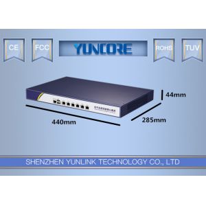 Cheap X86 Platform Based Wireless LAN Controller , Intelligent Authentication Gateway Network Device for sale