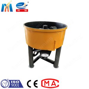 Electrical Grain Grinding Pan Mixer Machine 500L Grain Mixing Machine