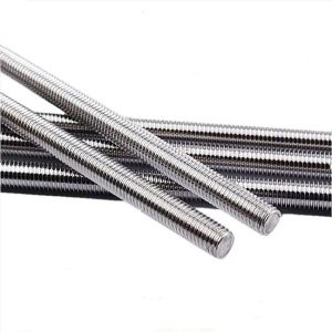 Construction Carbon Steel Threaded Stud Bolts with Hexagon Head