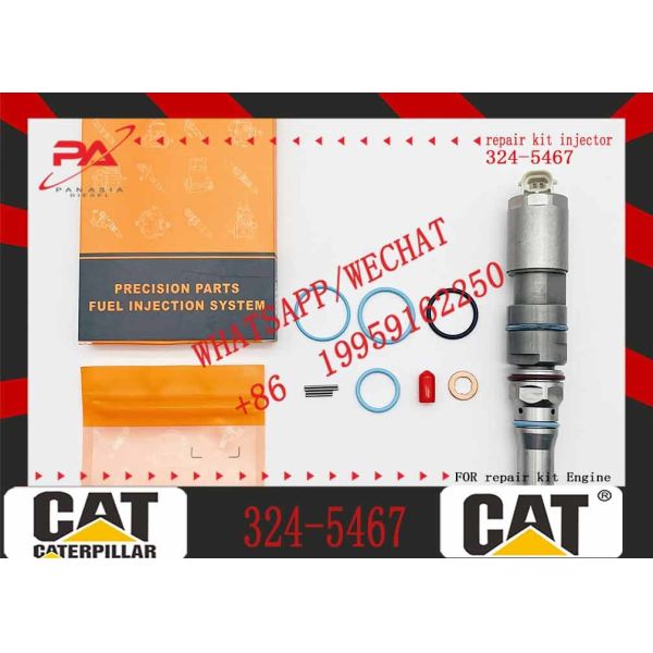 Quality CAT Fuel Injector C9.3 Injector 138-8756 456-3589 155-1819 324-5467 For Excavator Engine Inyector de combustible wholesale