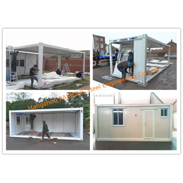Double Storey Flat Pack Accommodation Block With Modern Look Roof And External Wall And A Carport