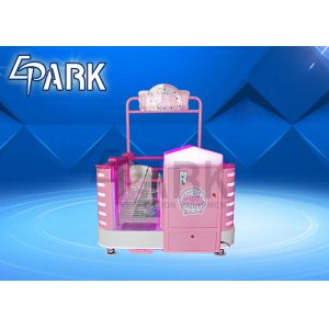 300W Amusement Game Machines , Coin Pusher Happy Stepping Pink Initial D Arcade