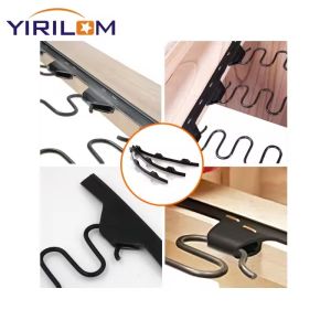 Sofa Black Color Clip Strips For Sofa Hardware 12cm Furniture Accessories