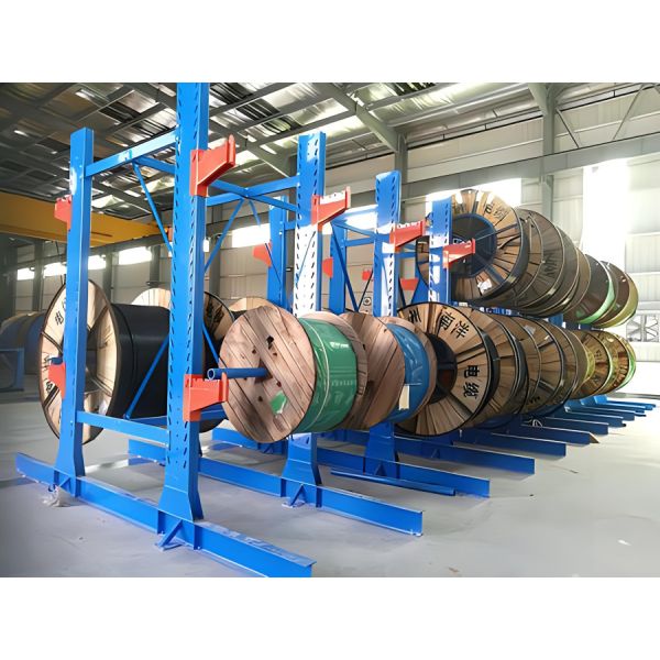 All Size Large Cantilever Racking System Warehouse Industrial Roll Drum Storage