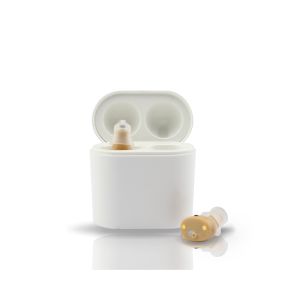 Retone Black Hearing Aids 32dB Rechargeable Sound Hearing Aids Digital Mini In Ear Adjustable Tone Amplifier