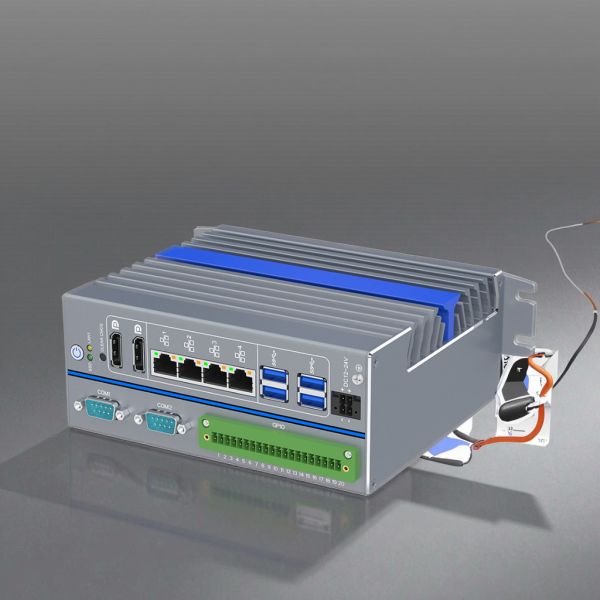 Wall-mount 12th Gen Intel Core I7 1255u Industrial Embedded Box Pc Support CAN