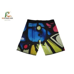 Polyester Boys Board Shorts Waterproof Environmental Printing Customized Design