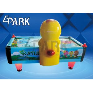 Four Side Fiberglass material Table Tennis Hockey Table with cute chicken head