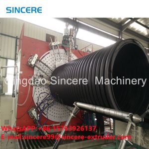 OEM Plastic HDPE Pipe Extruder Spiral Winding Corrugated Pipe Extrusion Line