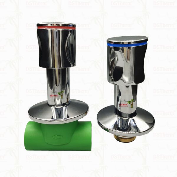 Ppr Stop Valve Longer Handle Cutomized Handle Excellent Sealing Performance