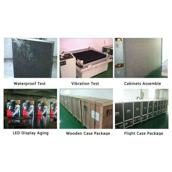 High Uniformity Outdoor Full Color LED Display Video Wall , P10 Led Screen