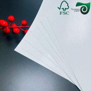 330gsm 310gsm Black Blue Core C2S Board For Making Playing Game Cardboard Art