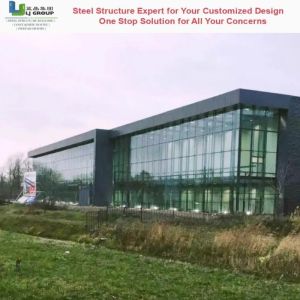 Fireproof Steel Structure Building Rigorous Inspection Precision Manufacturing