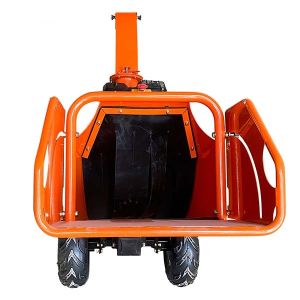 15 Hp 420cc Gas Chipper Shredder Safety ATV Tree Limb Shredder Mulcher