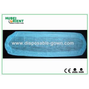 Disposable CPE Bedcover Sanitary Bed Sheets with Elastic Rubber , No Stimulus