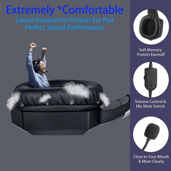 DC5V 20000Hz 2.2kohm Onikuma Gaming Headset K8