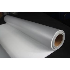 Weather Resistant Thermal Pipe Insulation Jacket Fibreglass Cloth Roll Silicone