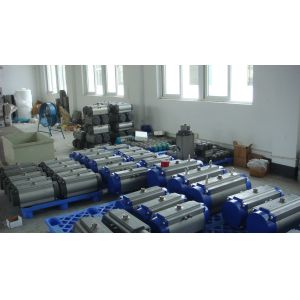 rack pinion actuator aluminum alloy rotary pneumatic actuator control for valves