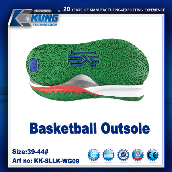 Breathable Anti Wear Basketball Outsole Slip Resistant For Sports Shoe Kinds Of Shoe