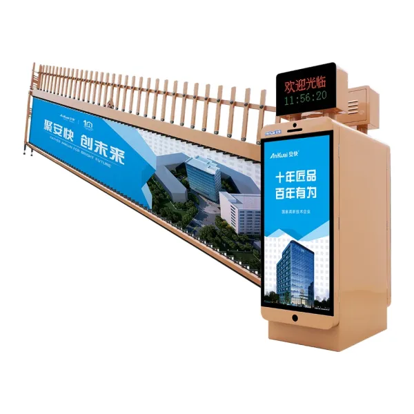 intellight Automatic Advertising Posting Parking Barrier Gate , Car Parking Boom