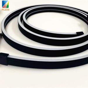 WS2811 LED Neon Strip , Black Color Silicone Neon Light Full RGB Color