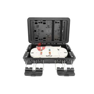 IP65 Aerial Mount Optical Fiber Splice Enclosure for PLC splitter, 16 fibras