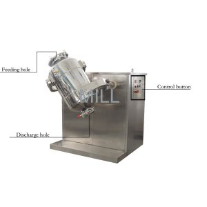 Laboratory Safety 3d Powder Mixer 3d Motion Dry Powder Mixing Machine Stable