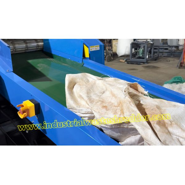 PP Raffia Jumbo Bag Crusher Super Big Sacks Grinder With Durable Alloy Tool