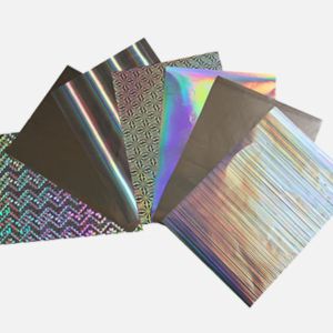 ISO Holographic Paper Roll Long Lasting Durable Gloss Paper Roll