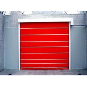 Industrial Stacking Rapid Roller Doors High Speed Automatic Pvc Fabric