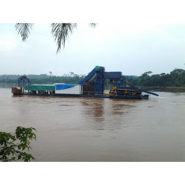 Quality Diesel Power Diamond Dredge Hydraulic System With Pulsating Jigger wholesale