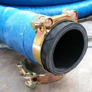 Ceramic Lined Mining Hoses Barelli Clamps Coupling Fittings Black