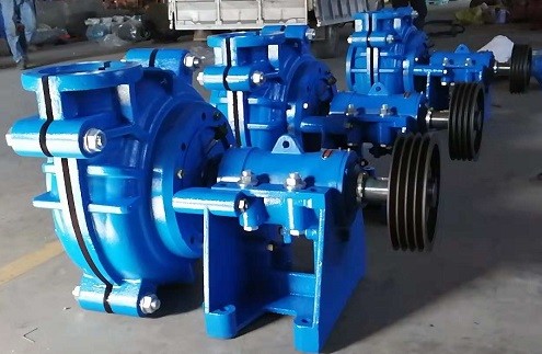 Quality High Chrome Alloy Horizontal Slurry Pump for Heavy Duty Minerals Processing Applications wholesale