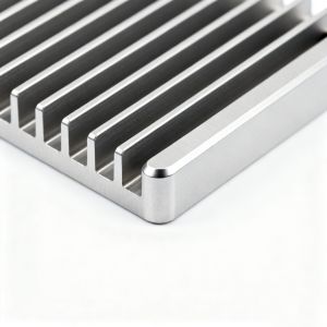 Custom Titanium Alloy Heat Sink Precision CNC Machining China Thermal Solution