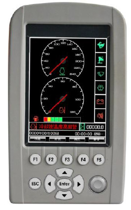 Front IP65 TFT LCD Display Module For Earth Moving Equipment / Heavy Equipment