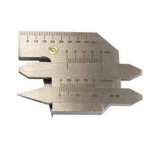 Cheap ODM Supported Multi Function Welding Gauge HJC45B Stainless Steel Double Slide Welding for sale