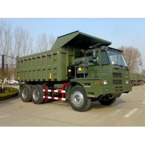 6x4 driving sinotruk howo 371hp payload 70 tons mining dump truck for mining