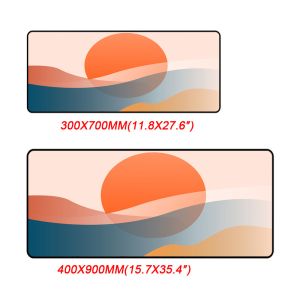 Large Size Computer Accessories Gaming Desk Mat Mouse Pad with Custom Design