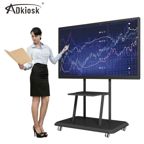 Quality 65inch Infrared Interactive Electronic Whiteboard 4k LCD Digital Super Clear wholesale