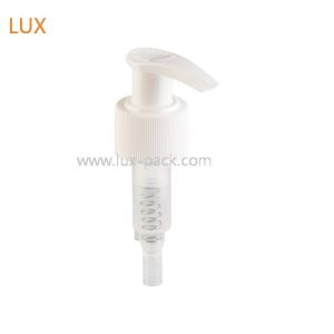 304 Spring Plastic Lotion Pump with A Type Cap and Matt Closure for Secure Leak