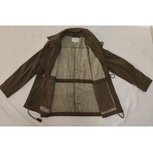 Ladies 100% Cotton Washed Jacket Five Different Color With Front Pocket