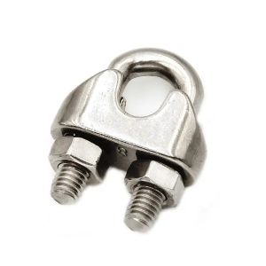 Stainless Steel Wire Rope Clip DIN741 Fasteners for Rigging Hardware Application