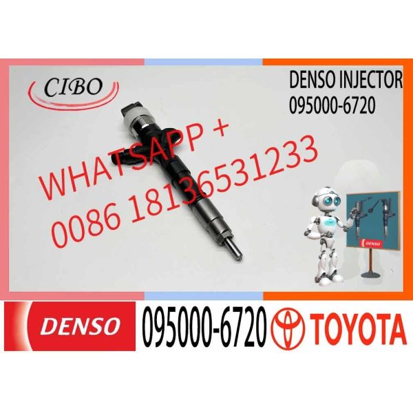 Quality Fuel Injector 23670-30130 095000-6720 Fits for Toyota Hiace 3.0 D4D 1KD-FTV Engine wholesale